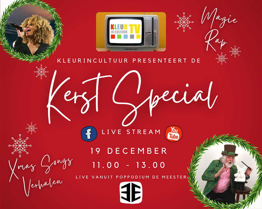 Online kerstspecial voor kinderen vanuit Poppodium De Meester