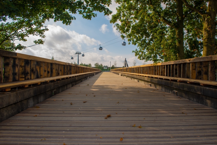 'Tweede leven brug' gebouwd op terrein Floriade