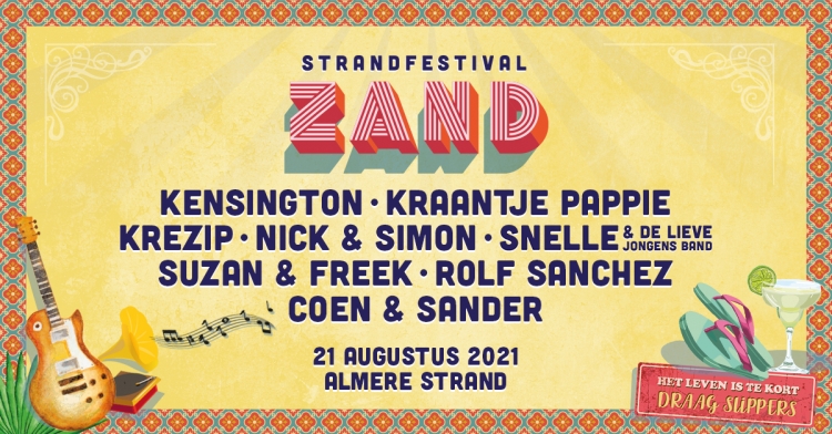 Strandfestival Zand verwacht eind augustus te kunnen doorgaan